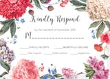 Garden Glory - RSVP card